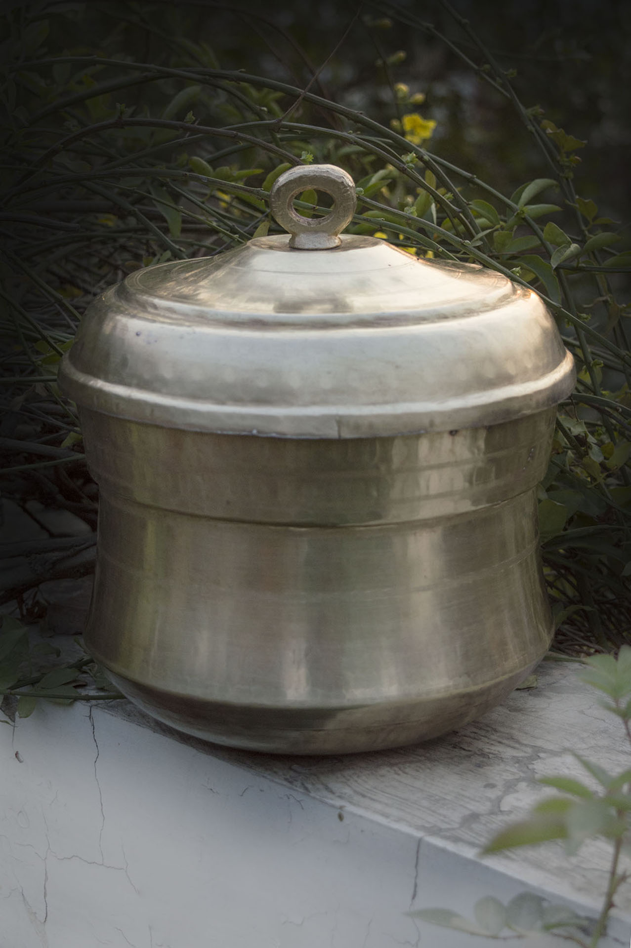 antique brass idli steamer 1, large â€